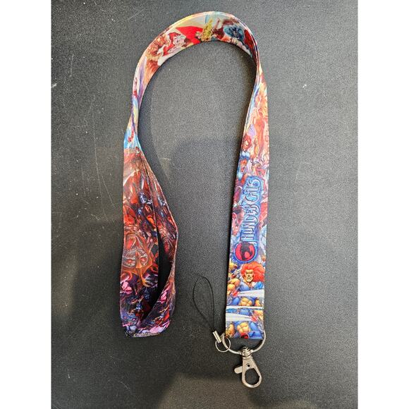 2 Masterpiece Cartoon Classic Thundercats Lanyards with metal clip - Picture 6 of 7